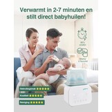 8-in-1 Baby Flessenwarmer: 34% Korting