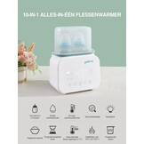 8-in-1 Baby Flessenwarmer: 34% Korting