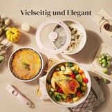 Redchef Keramische Pannenset Roze 16-delig - 34% Korting!