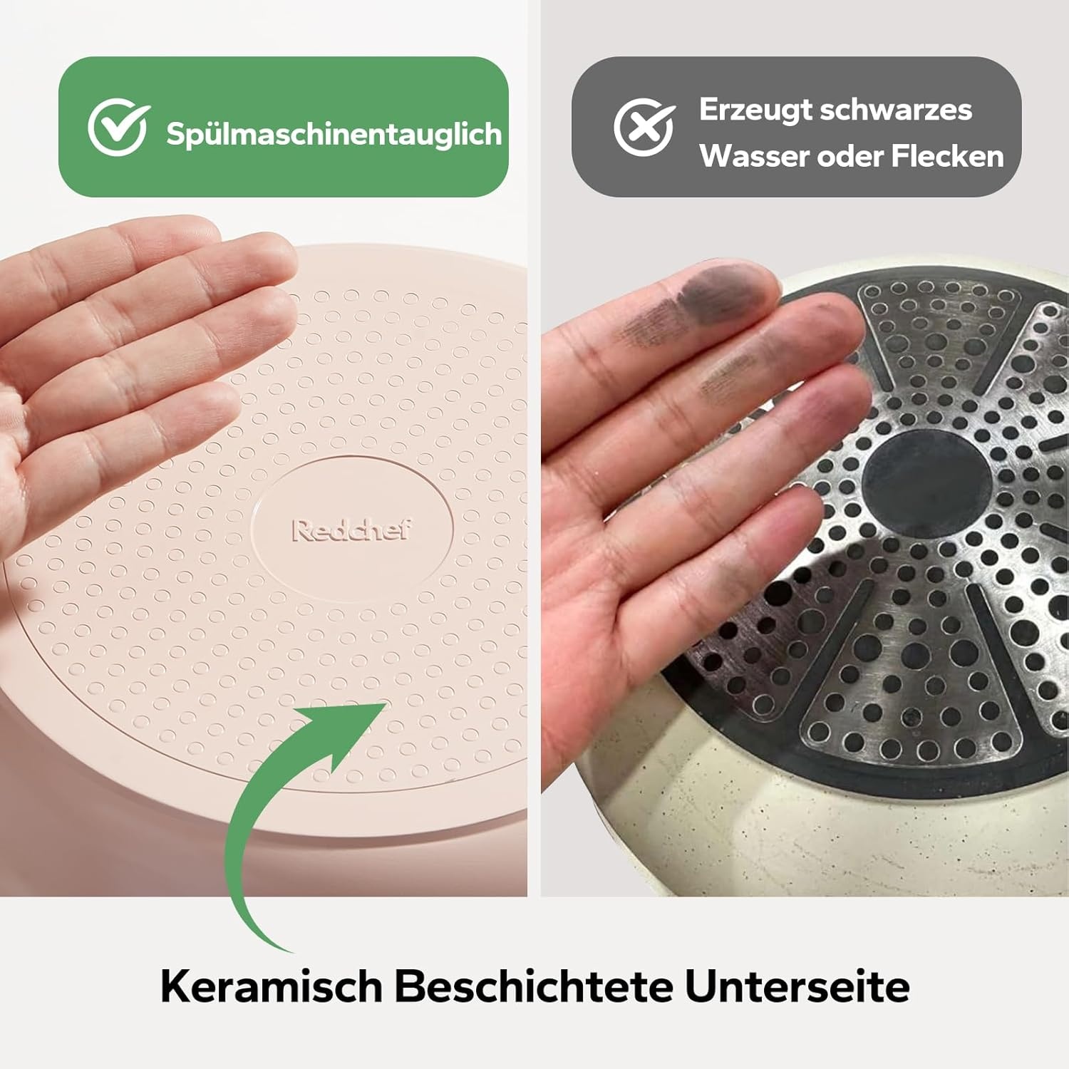 Redchef Keramische Pannenset Roze 16-delig - 34% Korting!