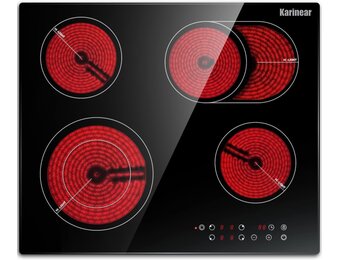 Karinear Keramische Kookplaat 4 Zones - 34% Korting!