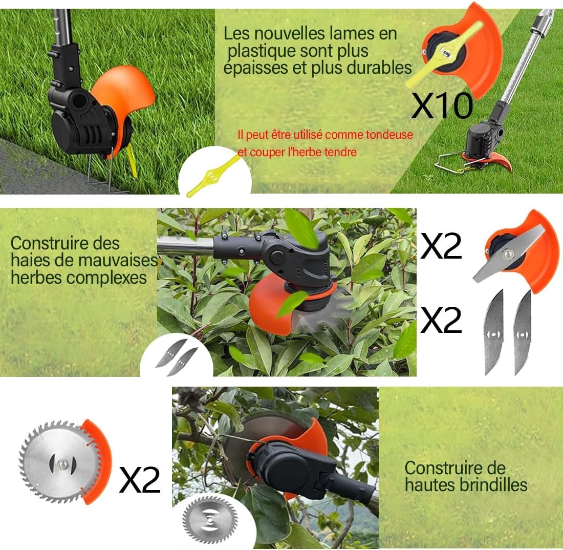 Bosmaaier & Grastrimmer met Accu - 32% Korting!