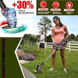 Bosmaaier & Grastrimmer met Accu - 32% Korting!