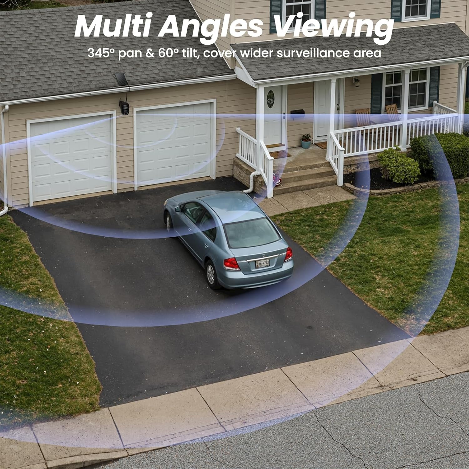 Draadloze Buitencamera 2K met Zonnepaneel - 34% Korting!
