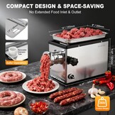 Anatole Elektrische Vleesmolen 1300W - 35% Korting