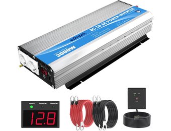 Giandel 3000W Omvormer 12V naar 230V - 35% Korting