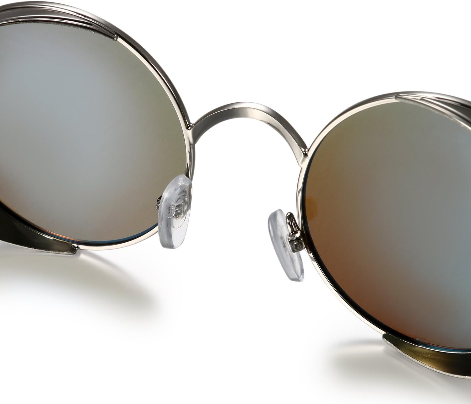 Retro Zonnebril Blauw, Gepolariseerd & Spiegelend - 29% Korting!