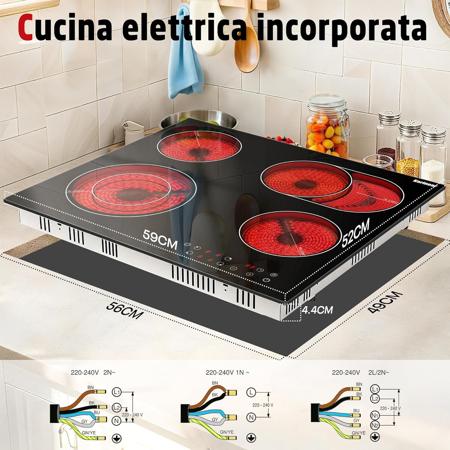 Karinear Keramische Kookplaat - 34% Korting!