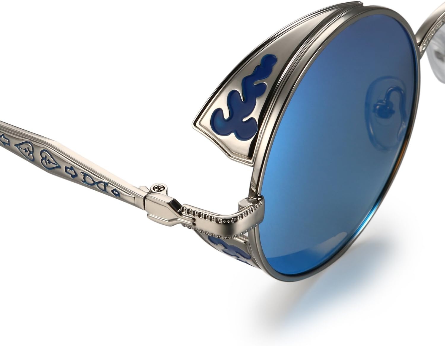 Aroncent Retro Zonnebril - Blauw, Gepolariseerd (29% Korting)