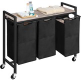 HOOBRO Wasmand met Plank & 3 Zakken - 34% Korting