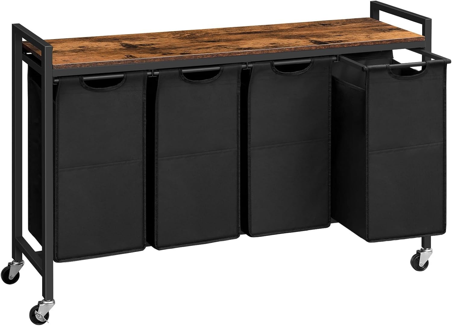 HOOBRO Wasmand met Plank & 3 Zakken - 34% Korting