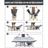 Sportneer Veldbed XXL (Grijs) - 34% Korting!