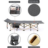 Sportneer Veldbed XXL (Grijs) - 34% Korting!