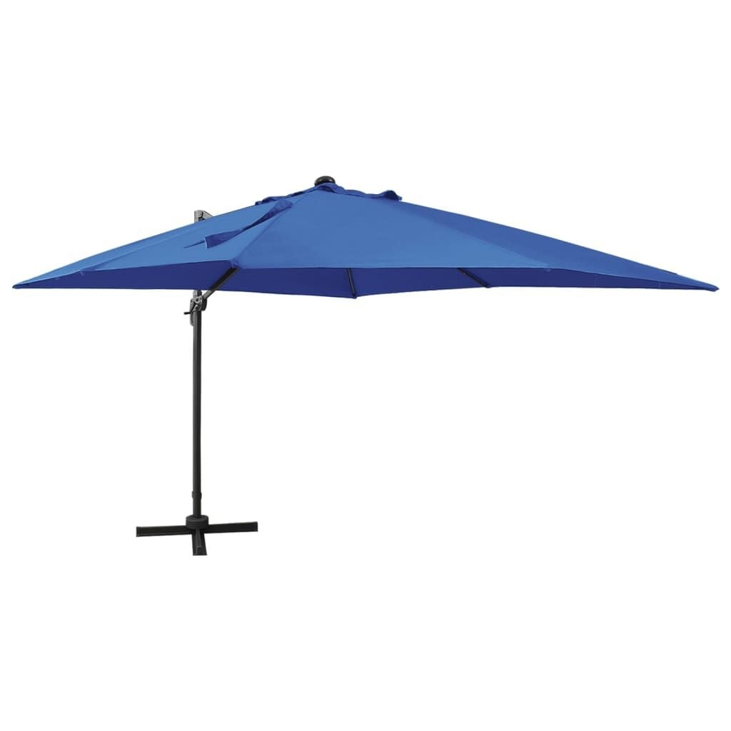 Zweefparasol azuurblauw 300 cm | 35% Korting