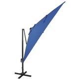 Zweefparasol azuurblauw 300 cm | 35% Korting