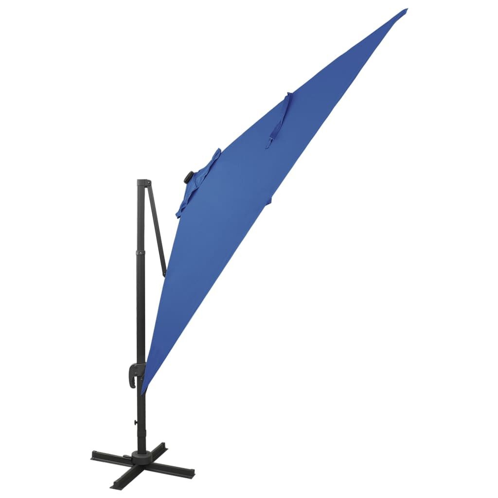 Zweefparasol azuurblauw 300 cm | 35% Korting