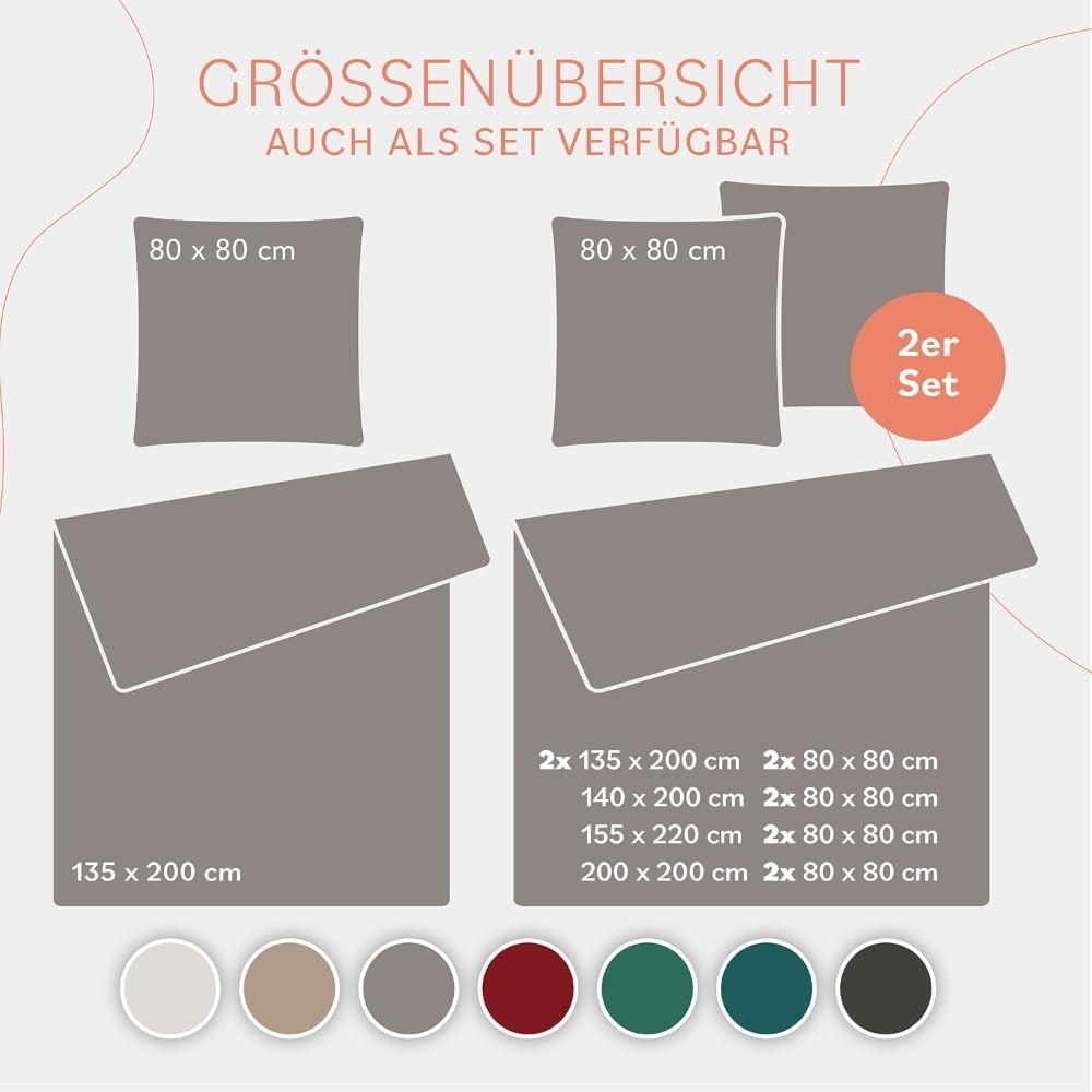 Blumtal Beddengoed 155x220cm | 33% Korting | Cashmere Touch