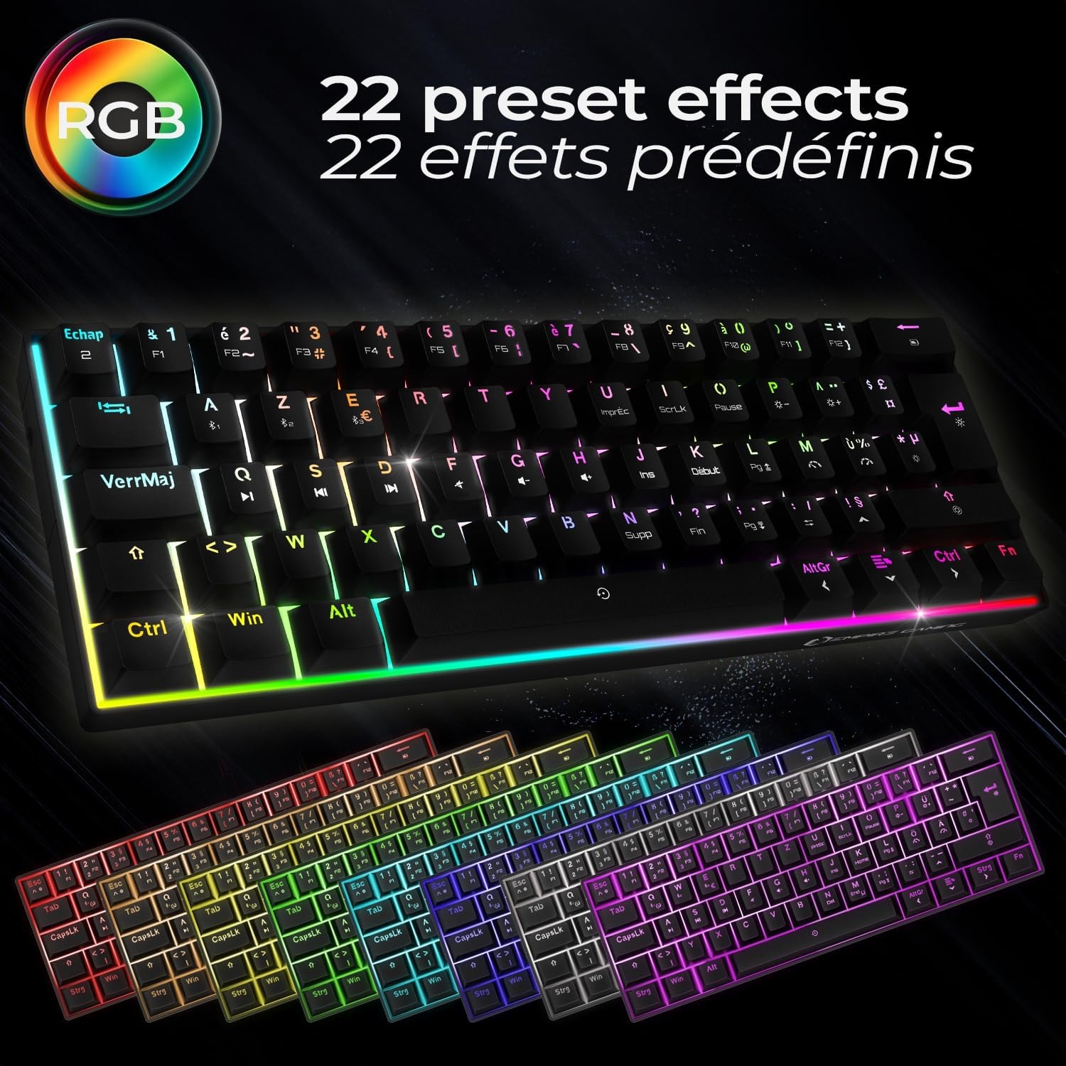 Empire K246 TKL Gaming Toetsenbord - 29% Korting