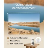 Mini Beamer 4K: Draagbare WiFi6 Projector met 34% Korting