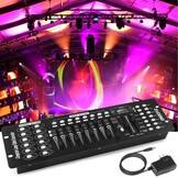 U`king DMX512 Lichtcontroller Console 192 Kanalen - DJ Disco Stage Verlichting