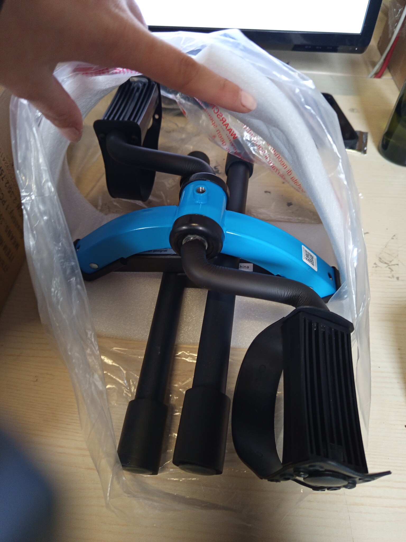 Mini Hometrainer - Been & Arm Oefenfiets (57% Korting)