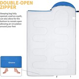 KingCamp Mummieslaapzak - 3 seizoenen, waterdicht, 29% korting