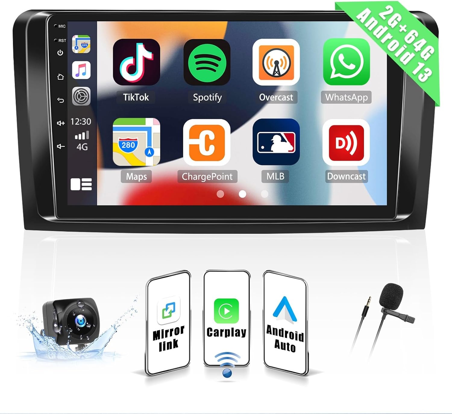 CAMECHO Android 13 Autoradio Mercedes ML/GL met 34% Korting