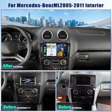 CAMECHO Android 13 Autoradio Mercedes ML/GL met 34% Korting
