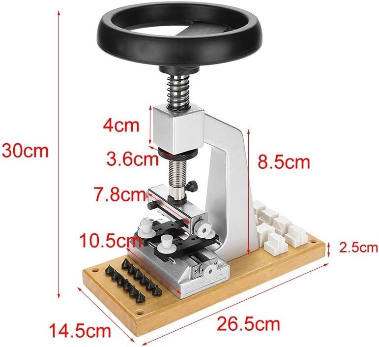 Horlogekastopener met 6 stempels - 34% Korting