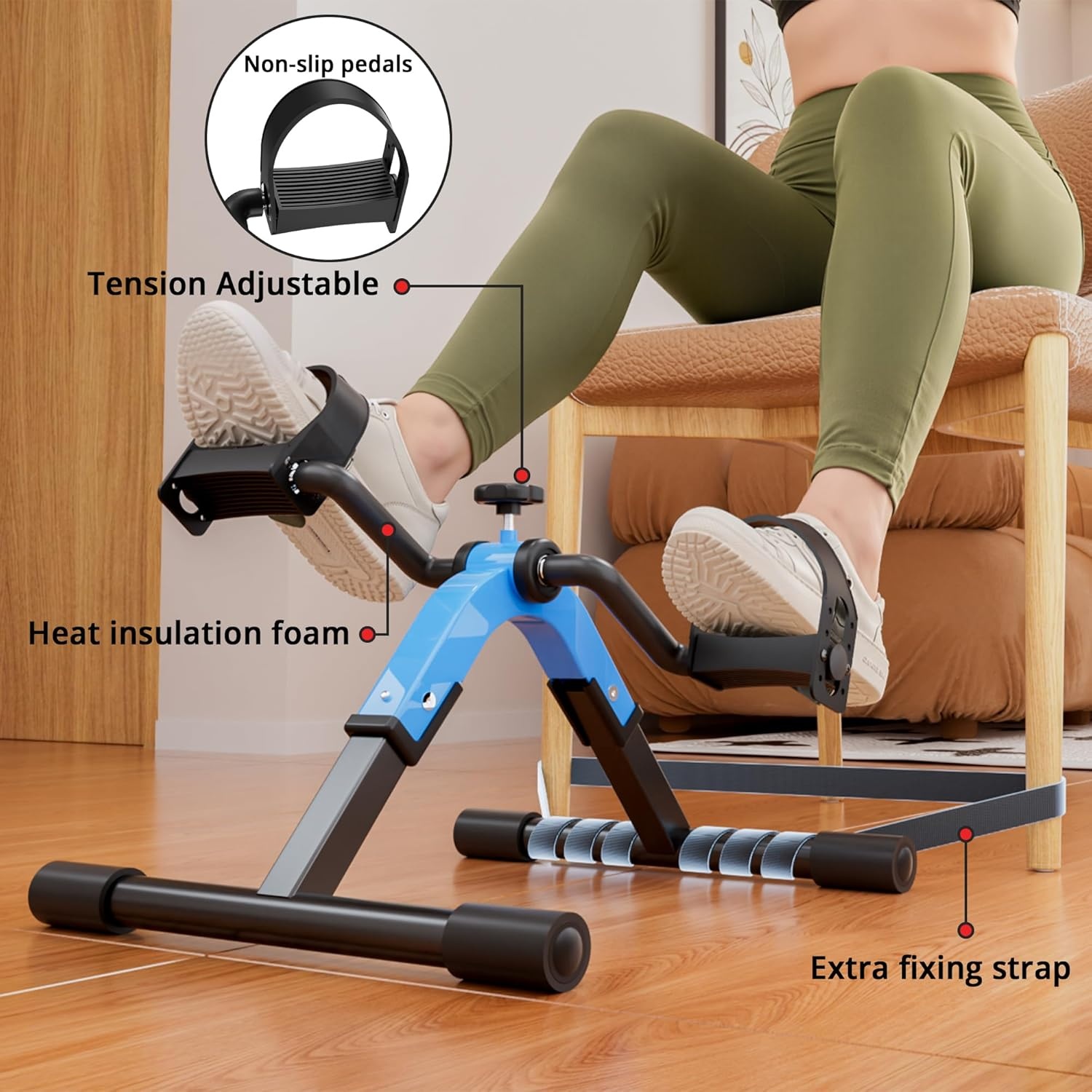 Mini Hometrainer Pedaal Oefenfiets - Been & Arm - 28% Korting