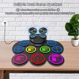 Elektronisch Drumstel Kinderen (29% Korting) - Bluetooth/Koptelefoon