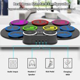 Elektronisch Drumstel Kinderen (29% Korting) - Bluetooth/Koptelefoon