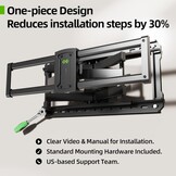 USX-MOUNT TV Muurbeugel Zwenkbaar/Kantelbaar - 34% Korting