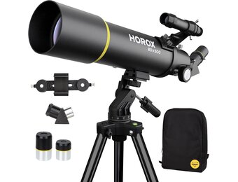 Telescoop 80mm - 500mm Refractor | 34% Korting