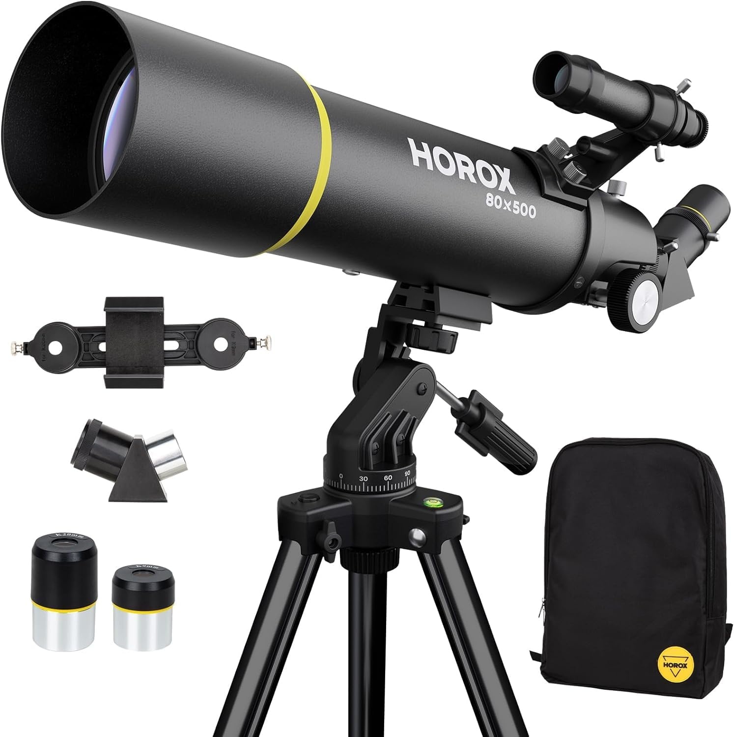 Telescoop 80mm - 500mm Refractor | 34% Korting