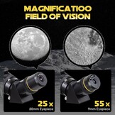 Telescoop 80mm - 500mm Refractor | 34% Korting