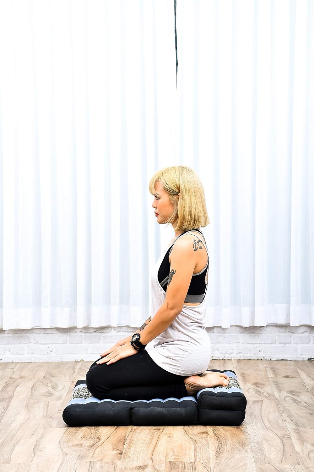 Leewadee Opvouwbare Meditatie Mat: 2-in-1 Yoga & Ontspanning (29% Korting)