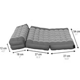 Leewadee Opvouwbare Meditatie Mat: 2-in-1 Yoga & Ontspanning (29% Korting)