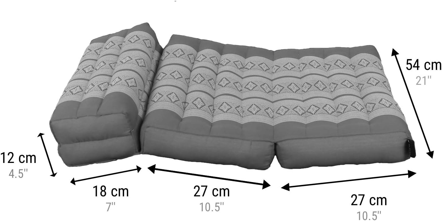 Leewadee Opvouwbare Meditatie Mat: 2-in-1 Yoga & Ontspanning (29% Korting)