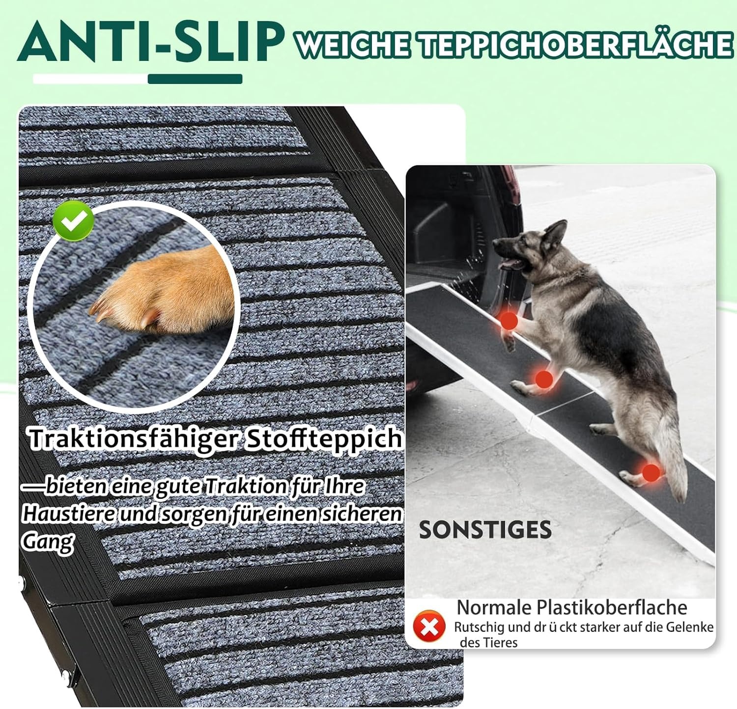 Hondenhelling 170cm Inklapbaar - 29% Korting!