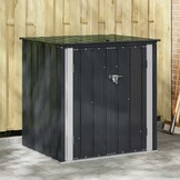 VidaXL Tuinopbergdoos Zwart - 101,5x82x100cm - 34% Korting!