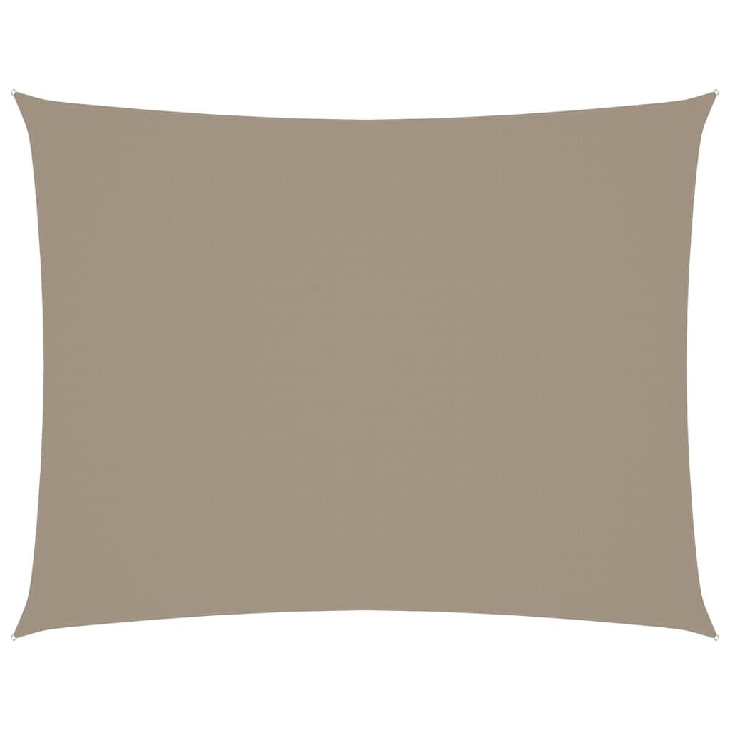 vidaXL Zonnescherm Rechthoekig 4x5m Taupe - 34% Korting!