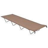 VidaXL Campingbed Taupe - 33% Korting!