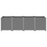 vidaXL Plantenbak 160x40x53cm Lichtgrijs - 34% Korting!