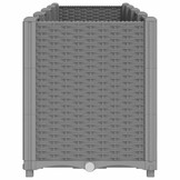 vidaXL Plantenbak 160x40x53cm Lichtgrijs - 34% Korting!