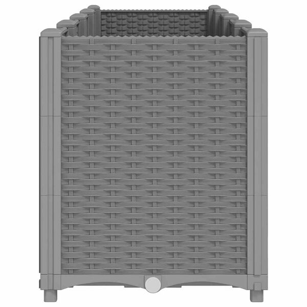 vidaXL Plantenbak 160x40x53cm Lichtgrijs - 34% Korting!