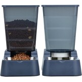 5L Honden- & Kattenvoeder & Waterdispenser Set - Donkergrijs - 33% Korting