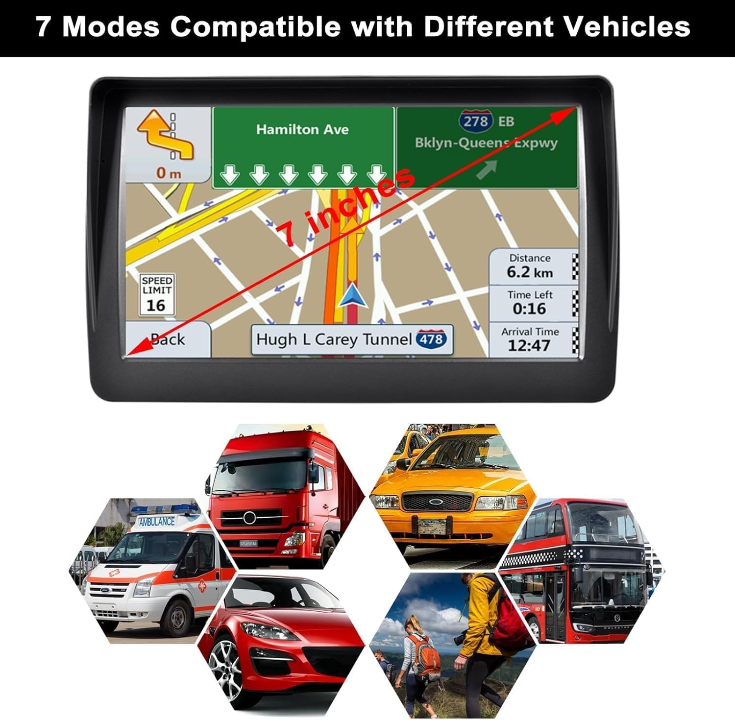 7" GPS Navigatie Auto Europa 2025 - 34% Korting!