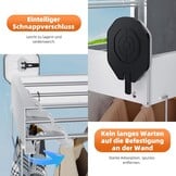 Ruimtebesparend Droogrek met Zuignap - 29% Korting