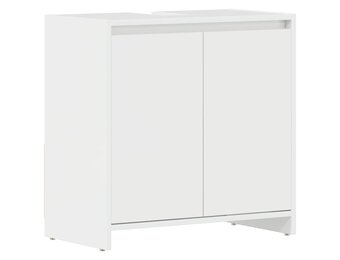 VidaXL Badkamerkast Hoogglans Wit - 60x33x61 cm - 33% Korting